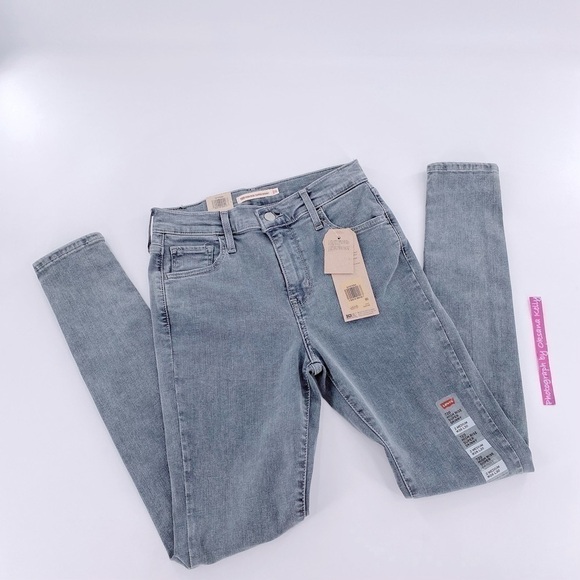 Levi’s HIGH SUPER SKINNY WOMEN'S JEANS W26 L30 - Picture 5 of 10